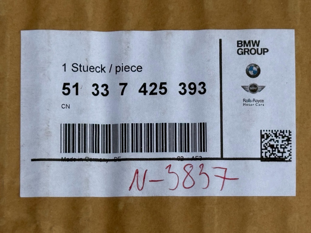 BMW 3 F34 GT Szyba Drzwi Przednich Lewa Nowa SAINT-GOBAIN OE 7425393 — zdjęcie 5