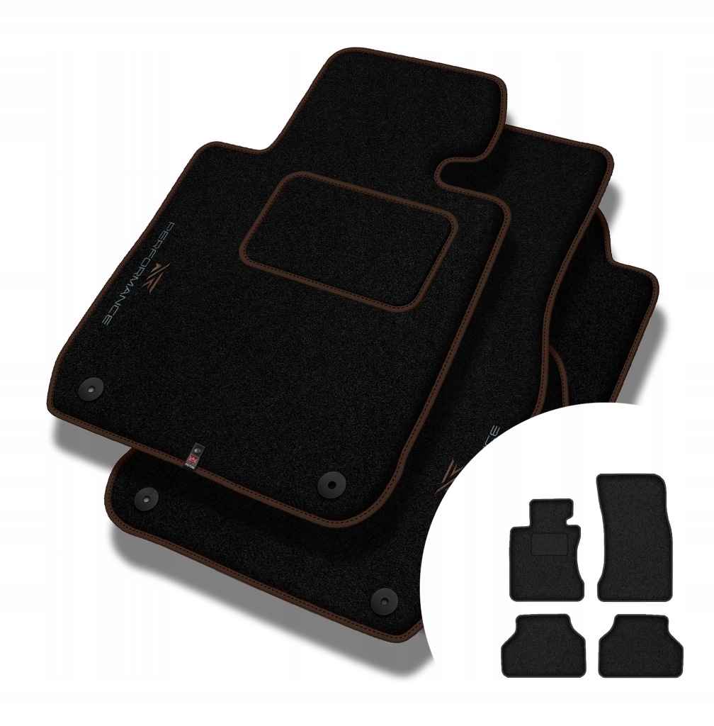 Velurové koberce Performance pro Bmw řady 5 E61 2003-2010
