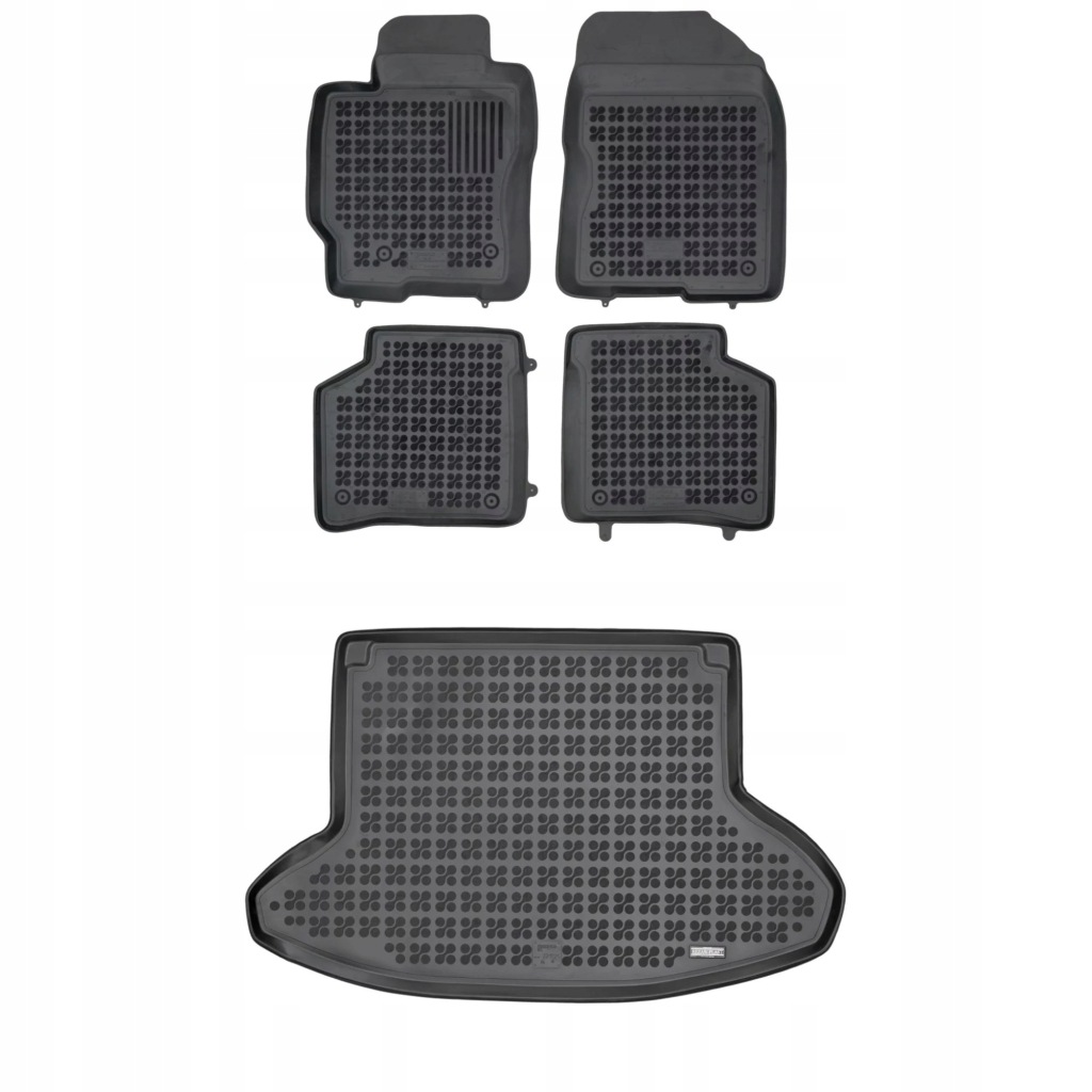 Gumová sada koberců a rohožek Toyota Prius II XW20 2003-2009