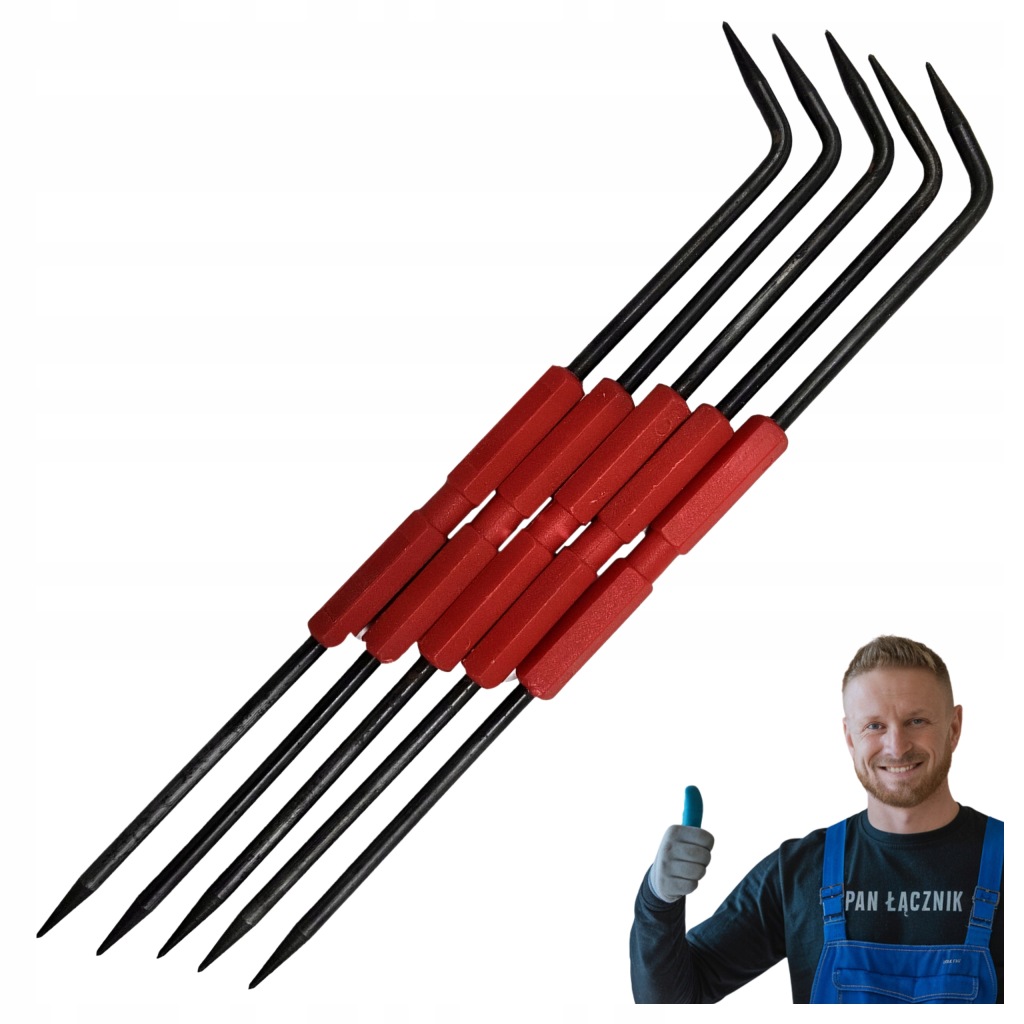 Sada 5 Traserských koncovek s pouzdrem 210 mm pro přesné značení