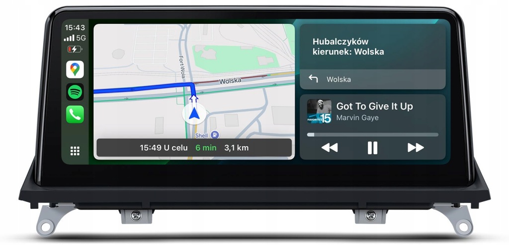 Bmw X5 E70 X6 E71 Nejnovější Android Navigace Carplay CCC CIC