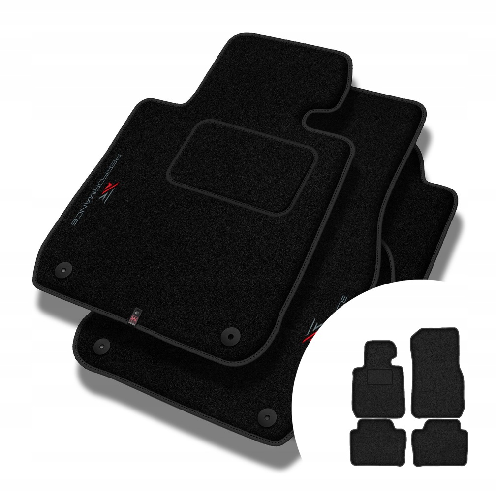 Velurové koberce Performance pro Bmw řady 4 F32 2013-2020