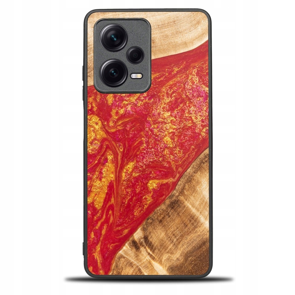 Pouzdro Bewood Unikátní Redmi Note 12 Pro Plus 5G Neonové Paříž