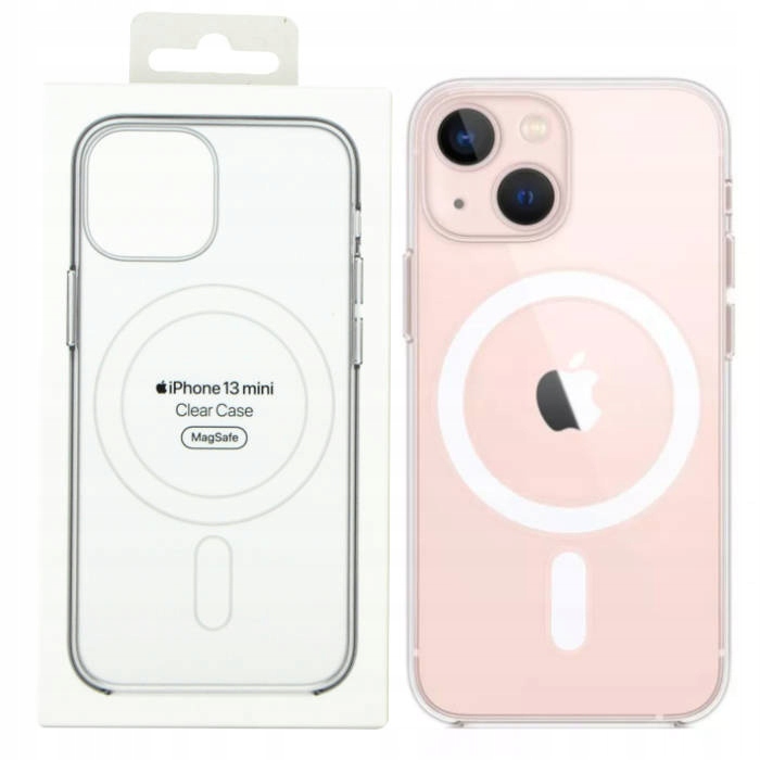 Pouzdro Apple iPhone 13 mini Clear Case Magsafe Transparentní Originální