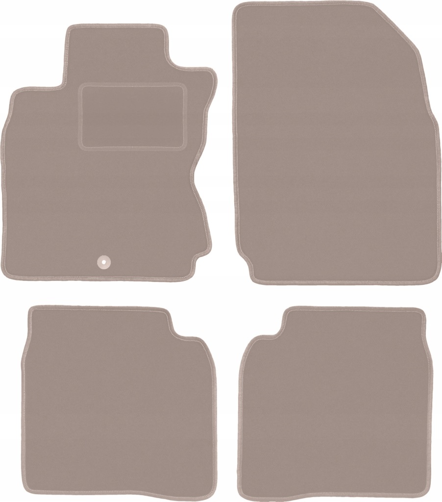 Velurové autokoberce: Nissan Note I E11 minivan (2006-2012)