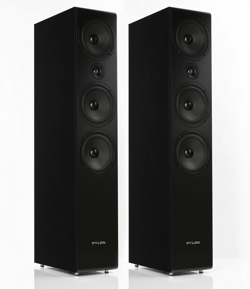 Pylon Audio Opal 30 Sloupové reproduktory Černé Hi-Fi