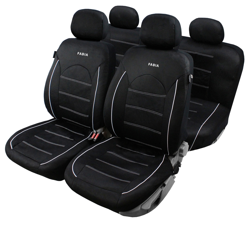 Autopotahy Seoul Fabia černá