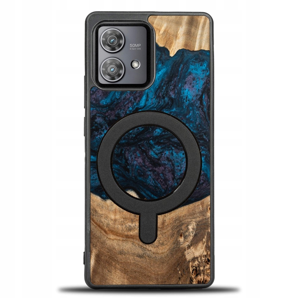 Unikátní Pouzdro Bewood pro Motorola Edge 40 Neo Planets Neptun s MagSafe