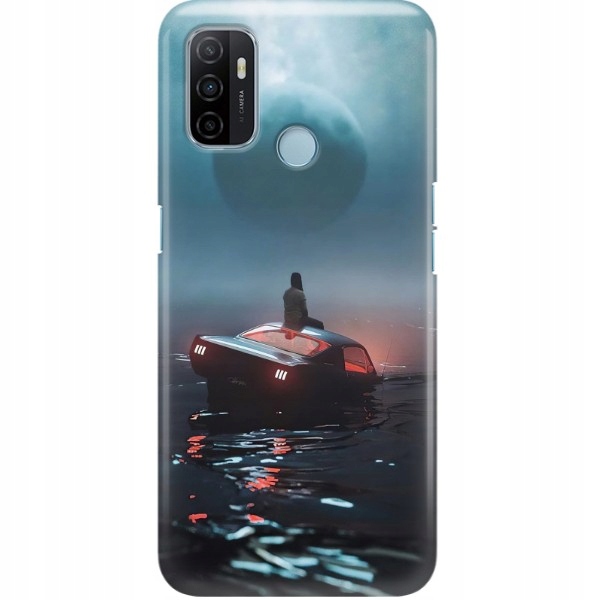 Pouzdro Pro Oppo A53 Case Black Silné Temné Vzory