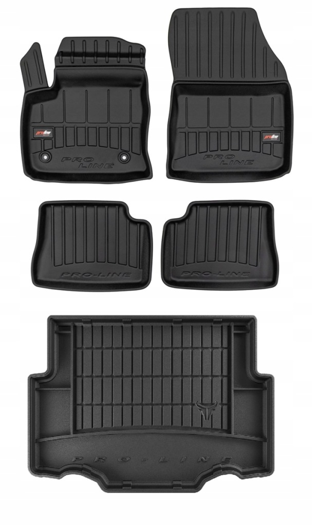 Set 3D gumové rohože Jeep Avenger Bev Electric od 2023- d