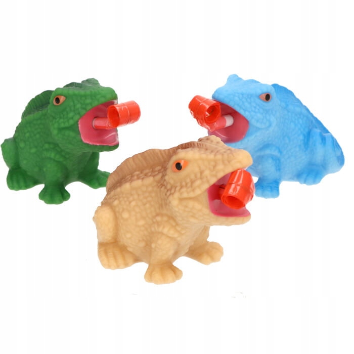 Mačkací Hračka Gumová Dinosaurus S Dinosaurusem, Směs 12 Ks