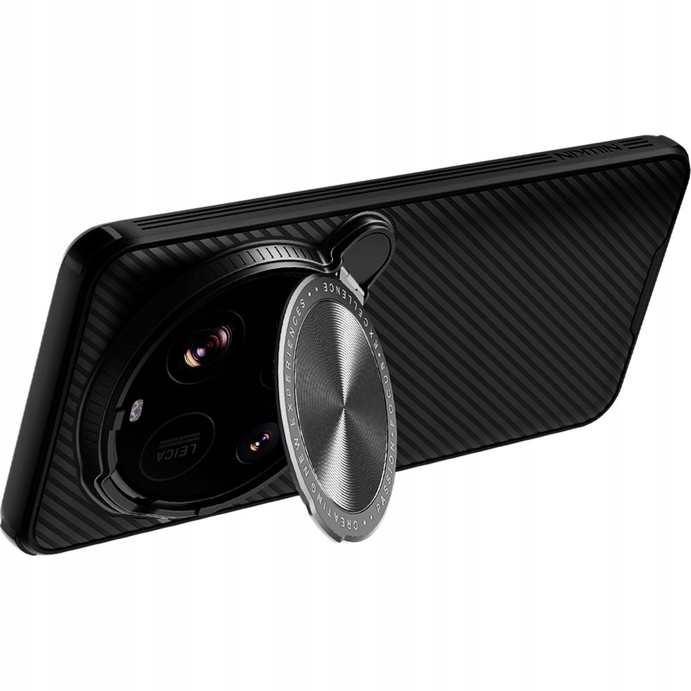 Pouzdro s krytem fotoaparátu Nillkin pro Xiaomi 15 Ultra, silný kryt s podstavcem