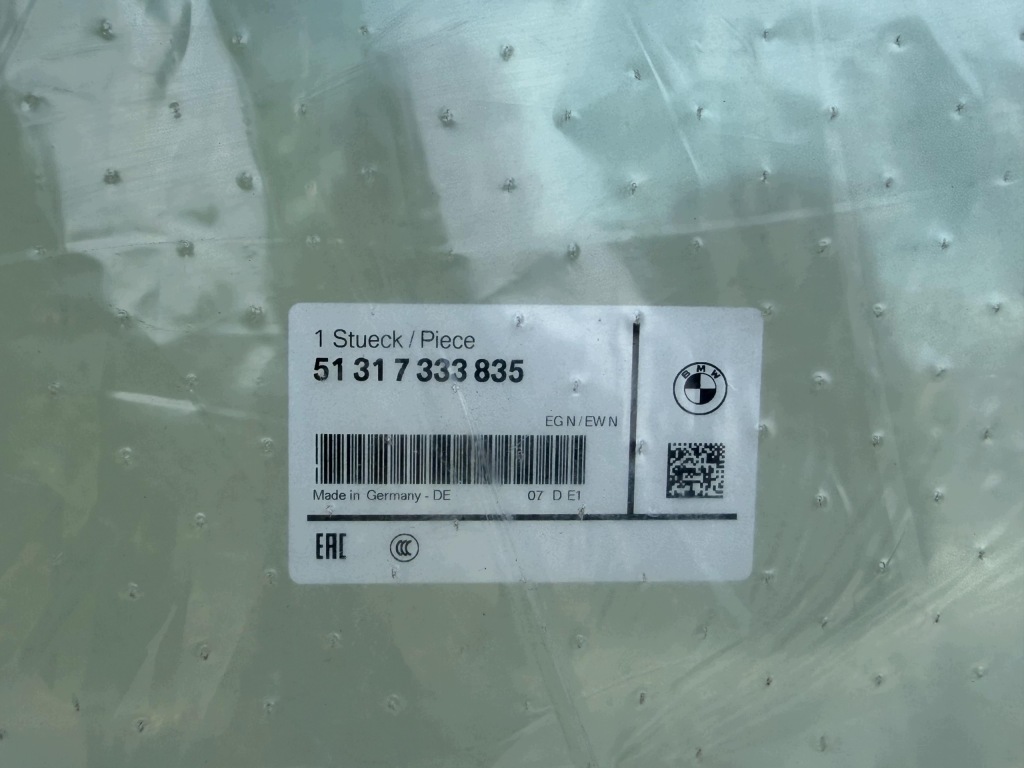 BMW 5 F10 F11 Szyba Czołowa Przednia HUD Kafas PILKINGTON Nowa OE 7333835 — zdjęcie 3