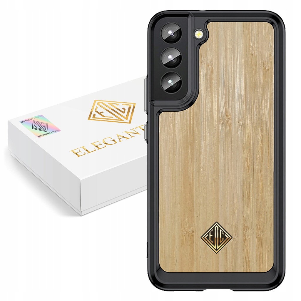 Pouzdro Pro Samsung S23 Plus Kryt Luxusní Přírodní Dřevo Originální