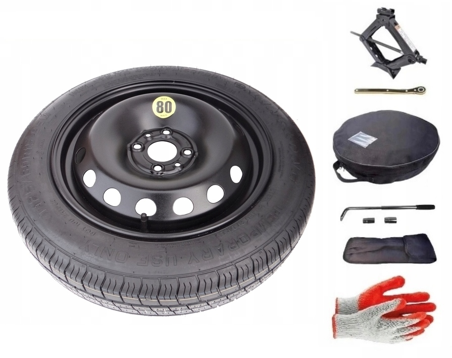 Dojezdové kolo 15 Smart Fortwo III (14-20) Set