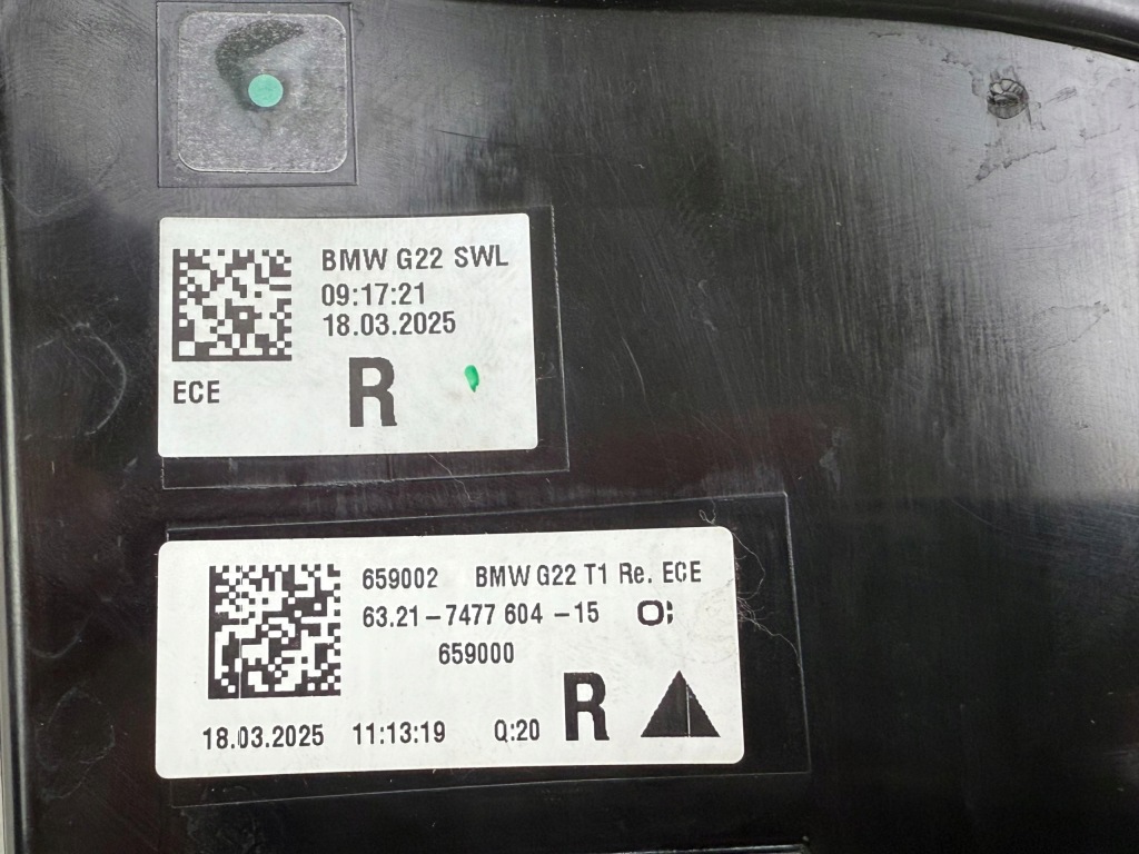 BMW 4 G22 Lci Lampa Tylna Prawa LED OE 7477604 — zdjęcie 5