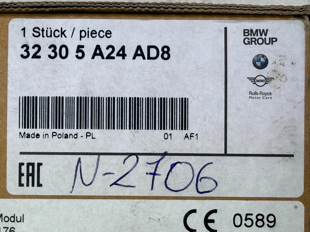 BMW F40 Airbag Poduszka Powietrzna Kierowcy OE 5A24AD8 — zdjęcie 5