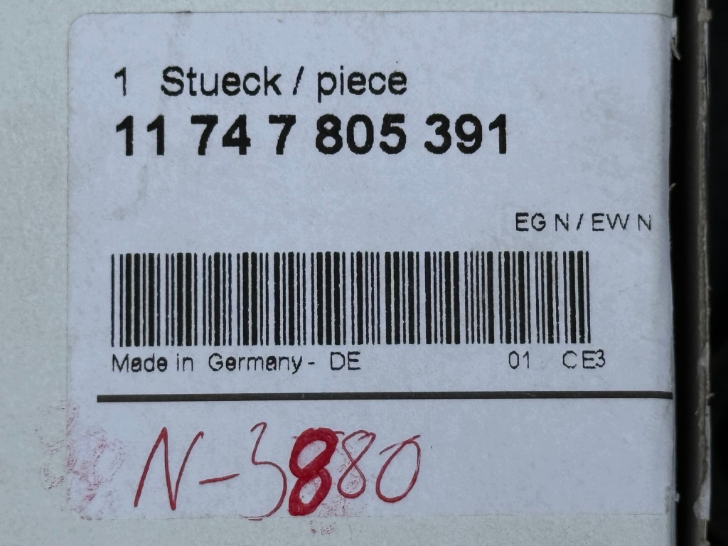 BMW E60 E70 E81 E90 Zawór Konwerter Przetwornik Ciśnienia Nowy OE 7805391 — zdjęcie 5