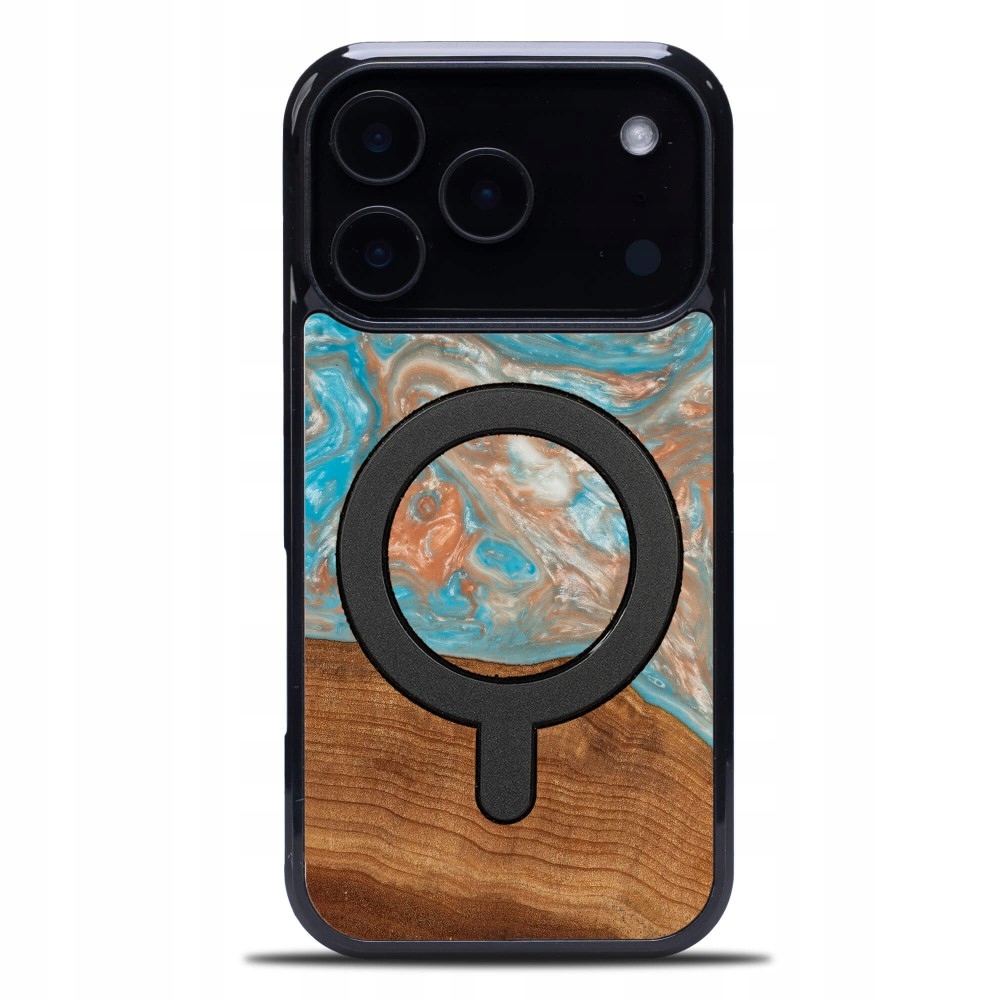 Pouzdro Bewood Unikátní pro iPhone 17 Pro Planety Saturn s MagSafe