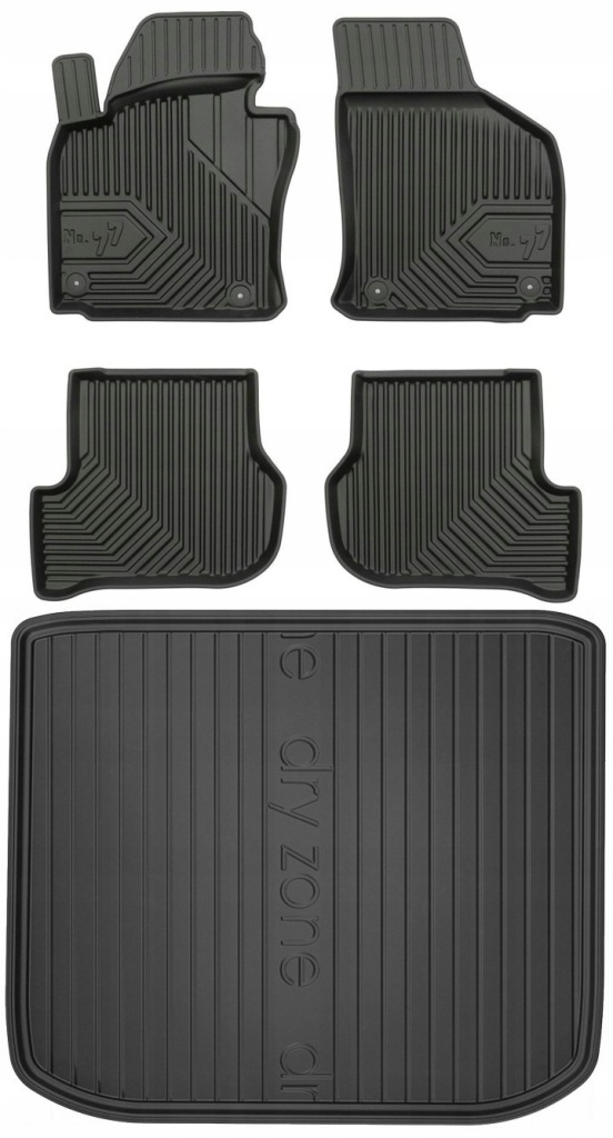 Set 77 Koberce a rohože Seat Toledo 3 2004-2009 d