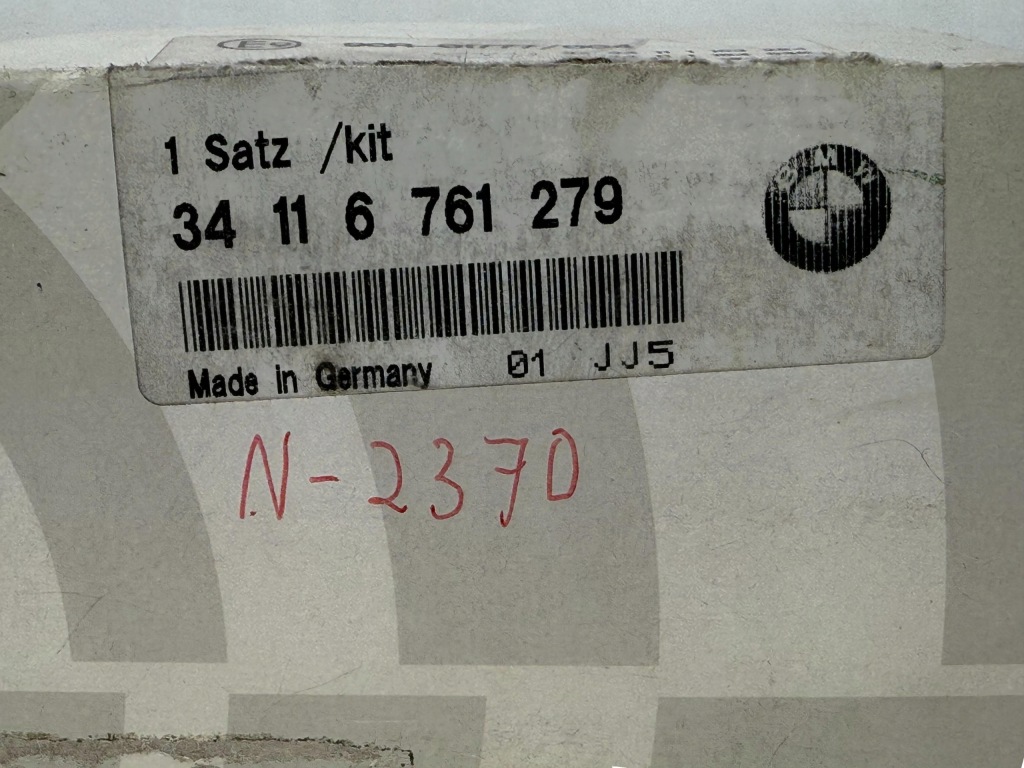 Bmw 5 E39 Klocki Hamulcowe Bezazbestowe Przednie Przód Nowe OE 6761279 — zdjęcie 4