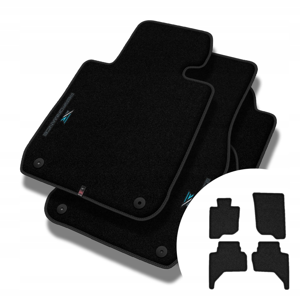 Velurové koberce Performance pro Mitsubishi L200 2006-2016