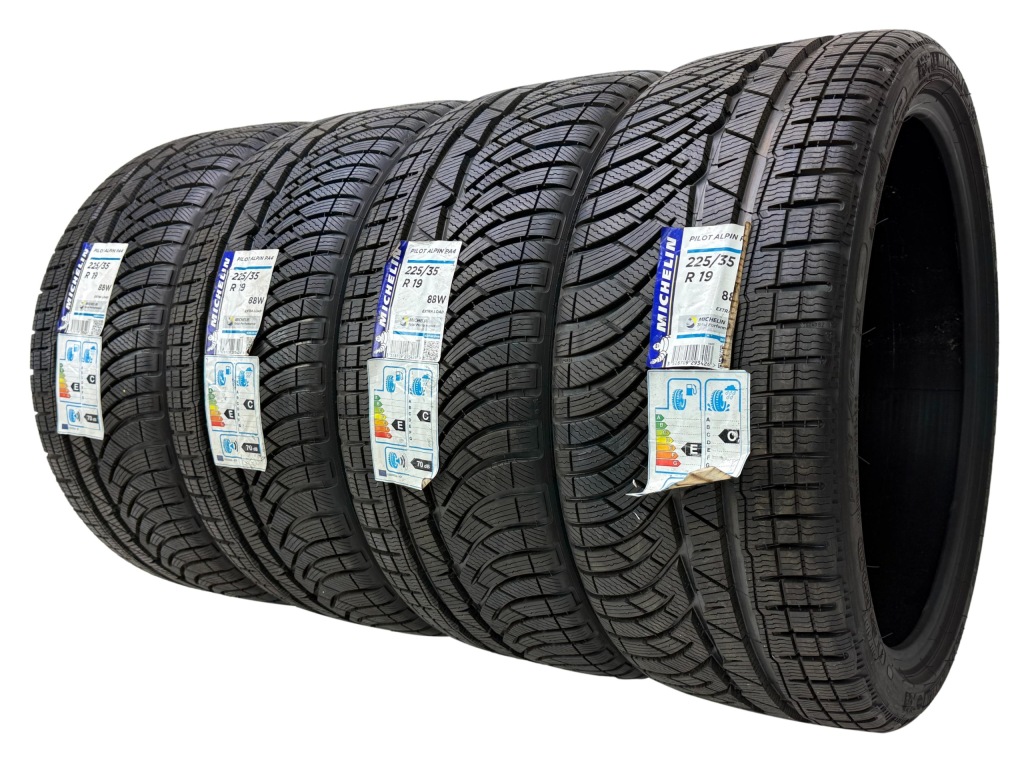 4 x Opony Michelin Pilot Alpin PA4 225/35R19 88W XL Nowe — zdjęcie 3