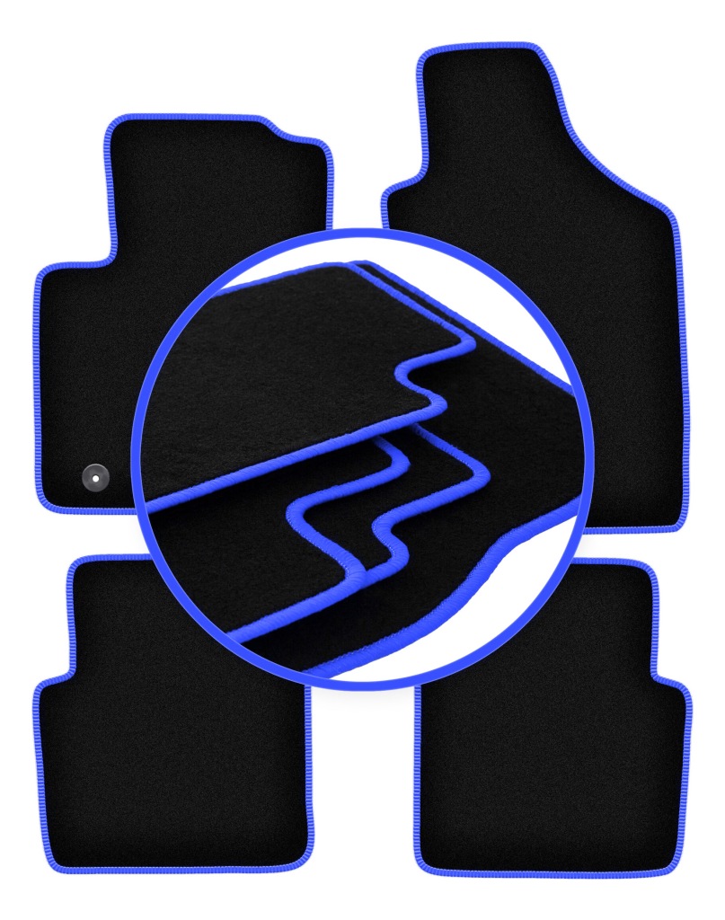 Koberce do auta Blue pro: Ford Ka MK2 hatchback 2008-2012