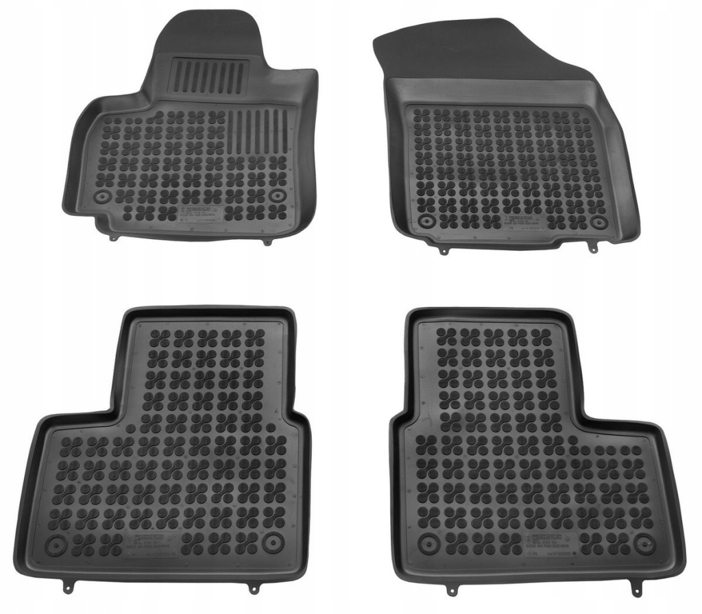 Gumové autokoberce Suzuki SX4, 2006-2014