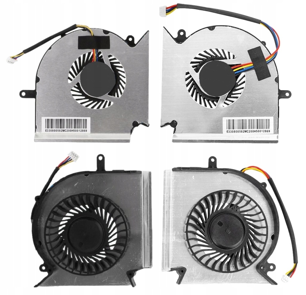 Ventilátory Pro Msi GL63 GE63 GP63 GV63 GE63VR GL73 GP73 GE73VR Cpu Gpu