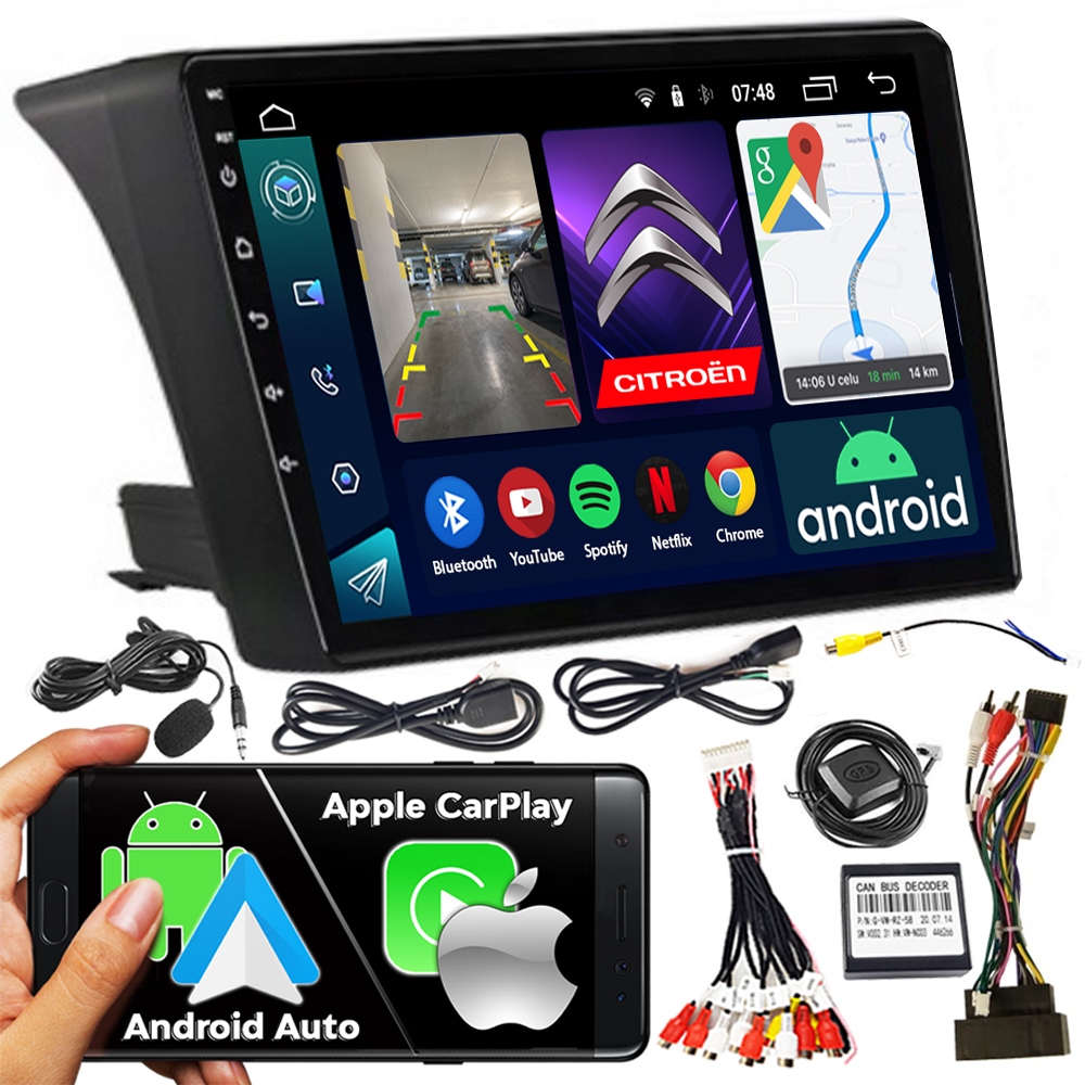 Autorádio Ncs RS-305 Citroen Jumper 2 2006-2015 Android Navigace