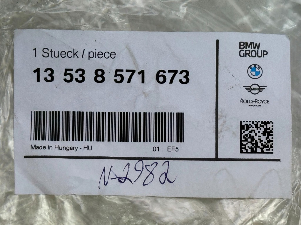 BMW G01 G05 G06 G07 G11 G14 G20 G30 Przewód Powrotny Paliwa Nowy OE 8571673 — zdjęcie 11