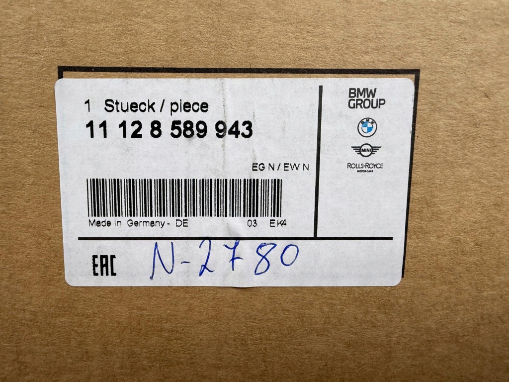 MINI Cooper R55N R56N R57N R58 R59 R60 R61 Pokrywa Zaworów OE 8589943 Nowa — zdjęcie 7