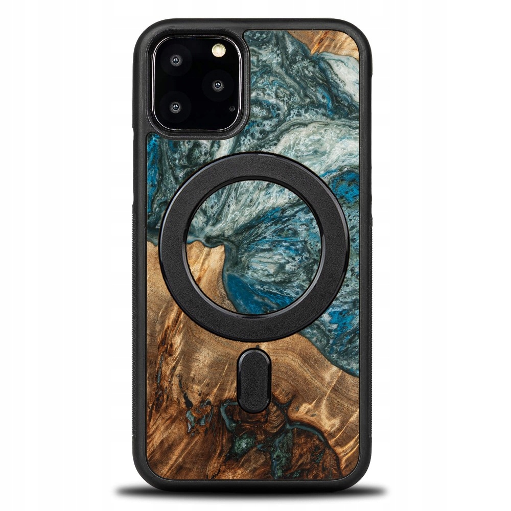 Pouzdro Bewood Unique pro iPhone 11 Pro Planety Země s MagSafe