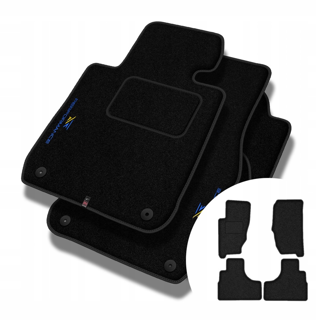 Velurové koberce Performance pro Jeep Cherokee III (kj) 2001-2007