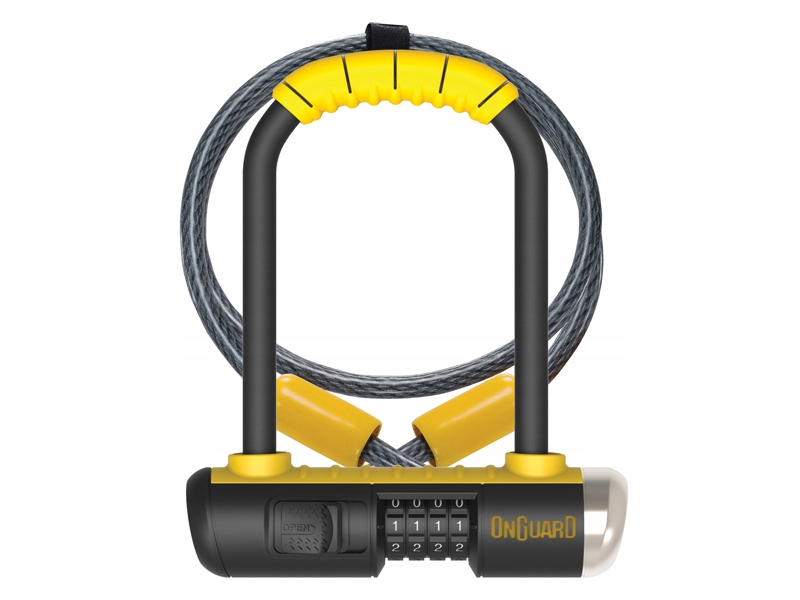 Zapínání Onguard Combo 8015C U-lock šifra lanko