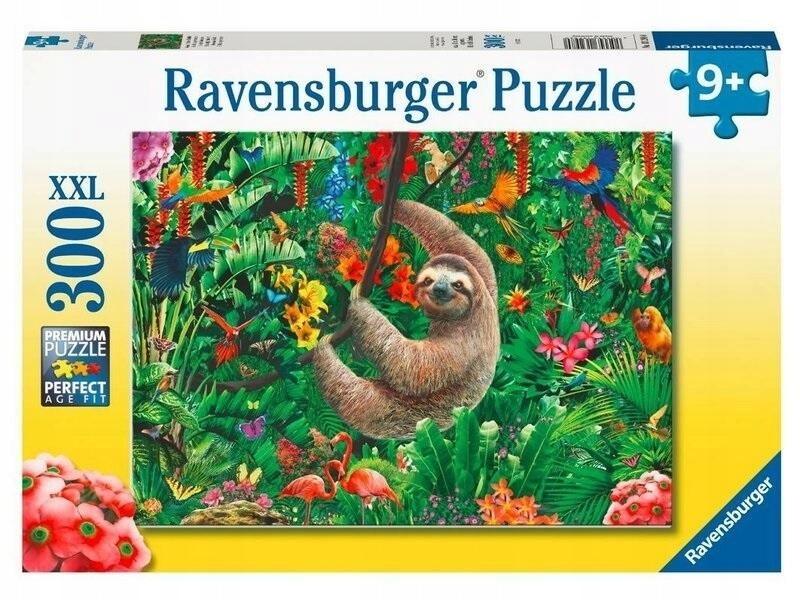 Pěkné Puzzle pro celou rodinu Zvířata Lenochod Rozvíjí Představivost