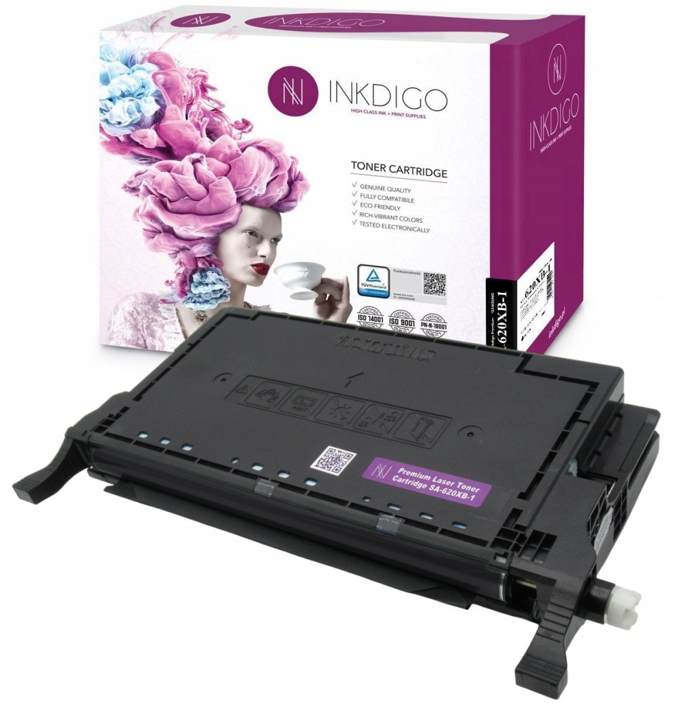 Pro Samsung CLP620 CLP670 CLX6220 CLX6250 Černý