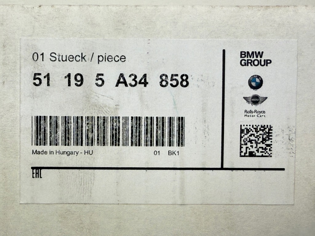 Komplet Splittrerów Carbon BMW G42 M Performance Seria 2 Coupe 51195A34858 — zdjęcie 10