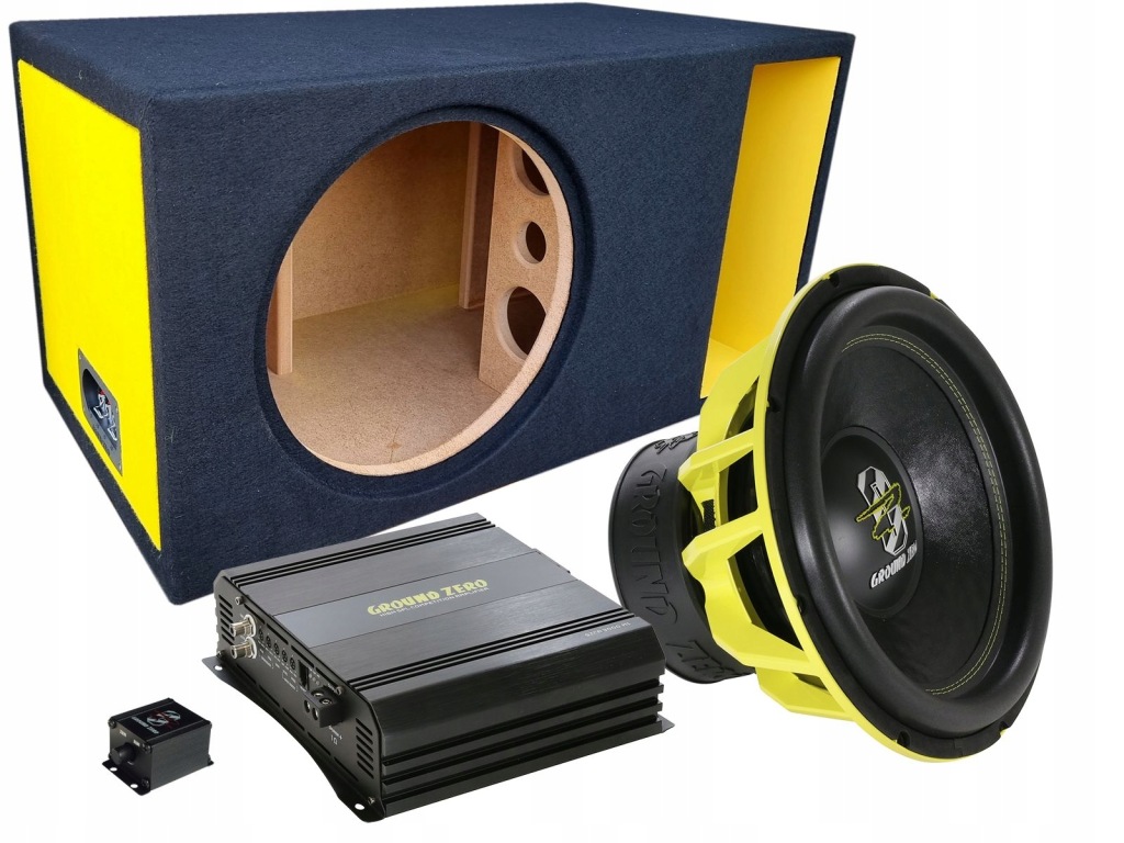 Ground Zero Gzhw 38XSPL-BR D2 Bass Kit sub zvýrazňovač