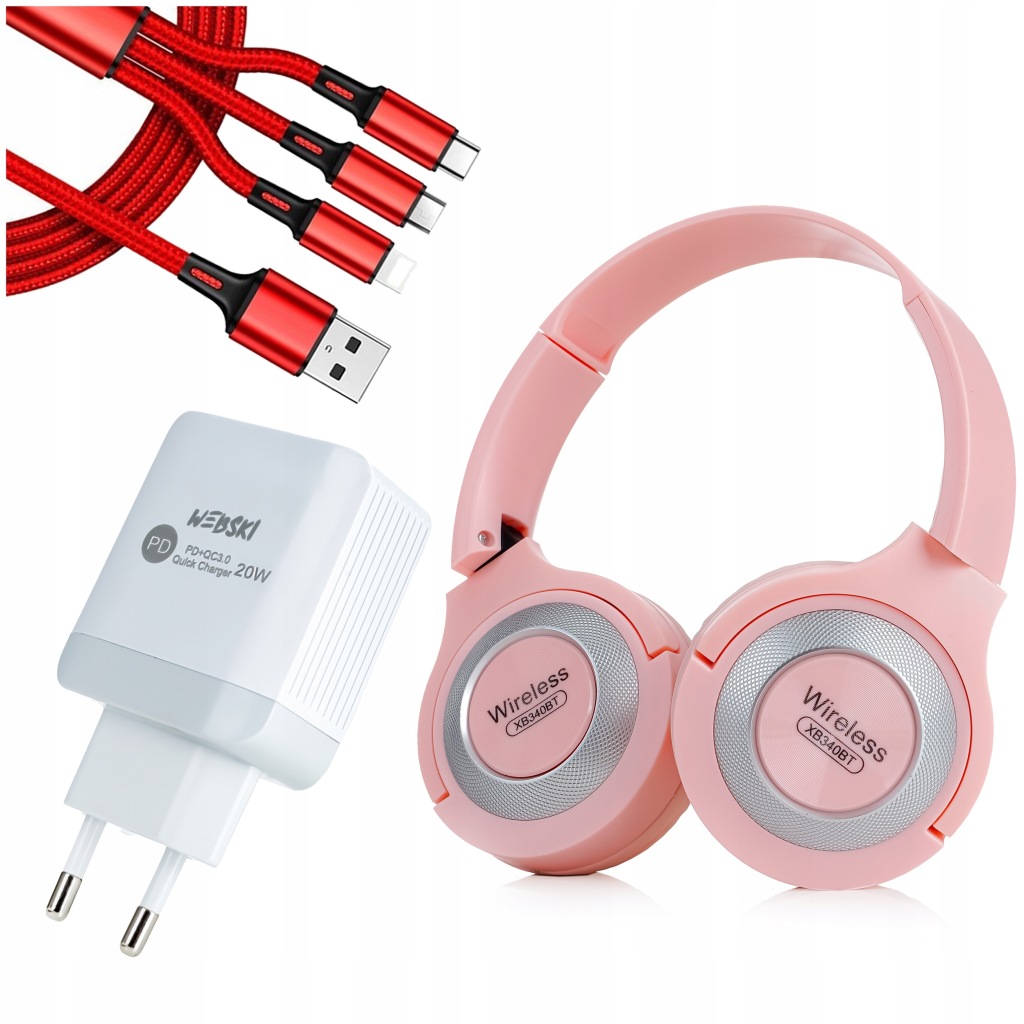 Skládací Bezdrátová Sluchátka Do Uší S CD Rádiem