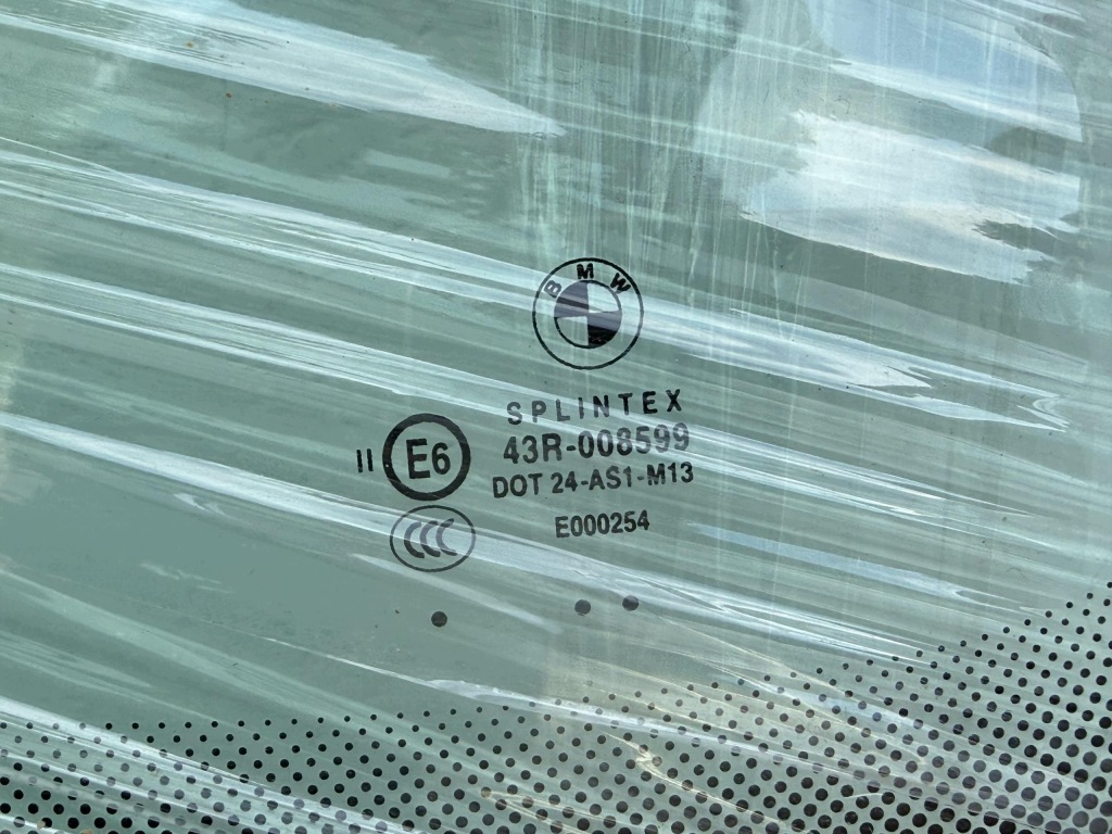 BMW 5 E39 Szyba Czołowa Przednia Zielona RS SPLINTEX Nowa OE 8194974 — zdjęcie 4