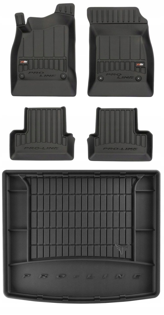 Set 3D Gumové rohože a rohože Chevrolet Cruze 1 Hatchback 5d 2011-2016