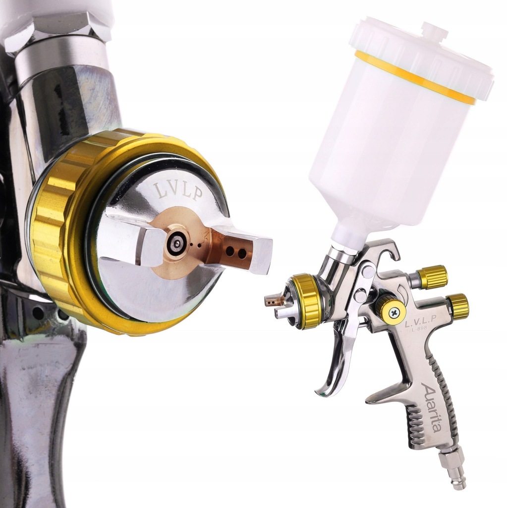 Lakovací pistole Lvlp Auarita L-898 1,8 mm pro malování nádrž 600 ml