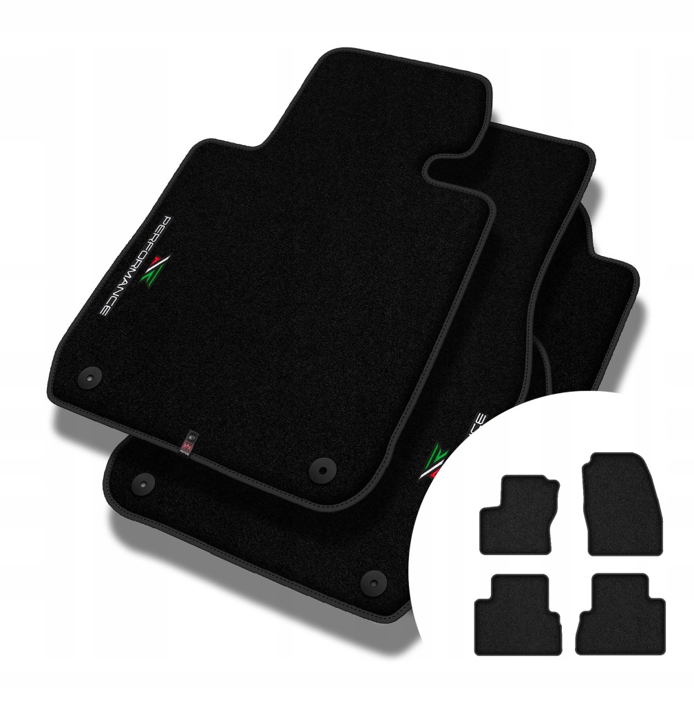 Velurové koberce Performance Premium pro Ford Grand C-max II 2012-2019