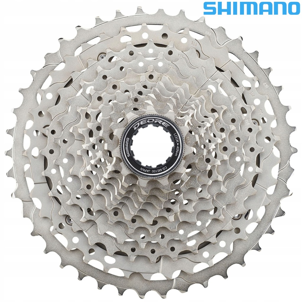 Kazeta Shimano Deore CS-M5100 11-42T 1/2x11Rz 11 Řadová 11-42 Originál