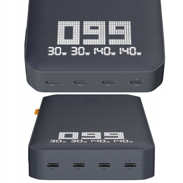 Silná powerbanka 200W Pd 3.1 s kabelem Usb-c Usb typ C 27000 mAh Usb-c Xtorm