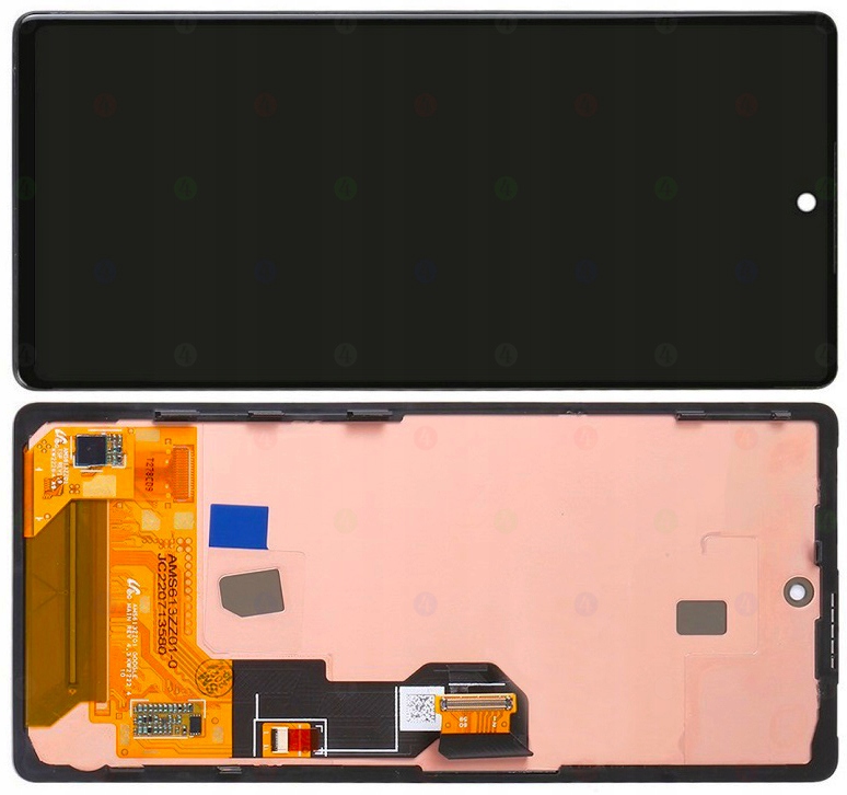 Displej Pro Google Pixel 6A Originál LCD Obrazovka Rámeček