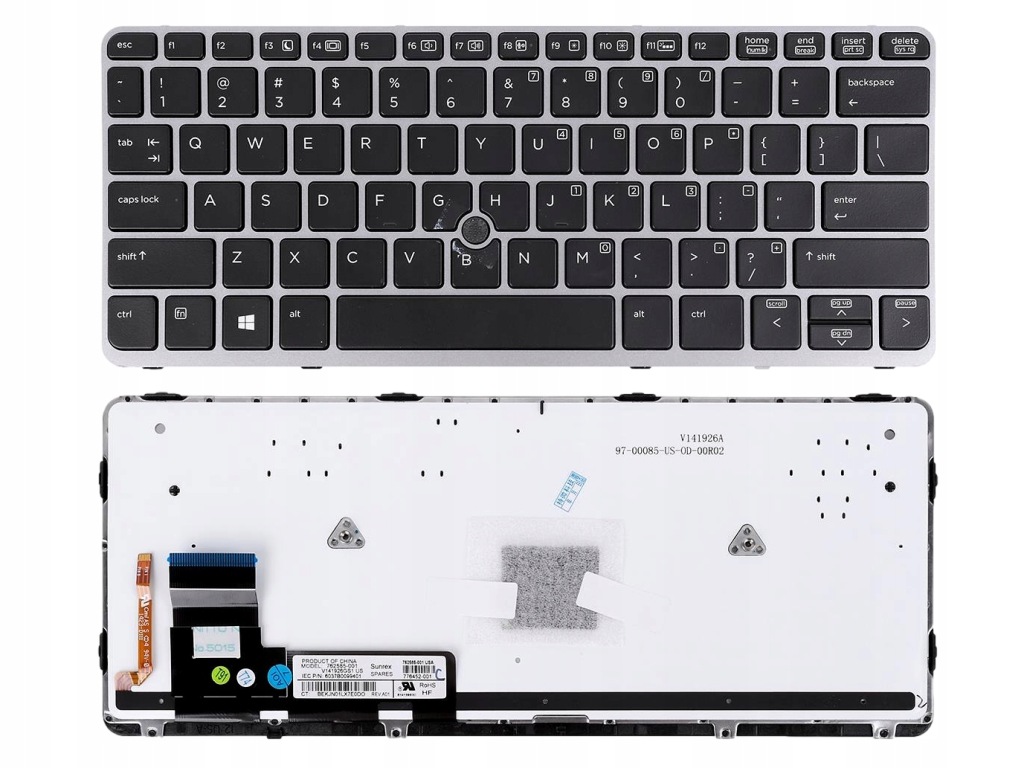 Klávesnice Pro Hp Elitebook 820 G1 820 G2 720 G1 725 G1 G2 Led