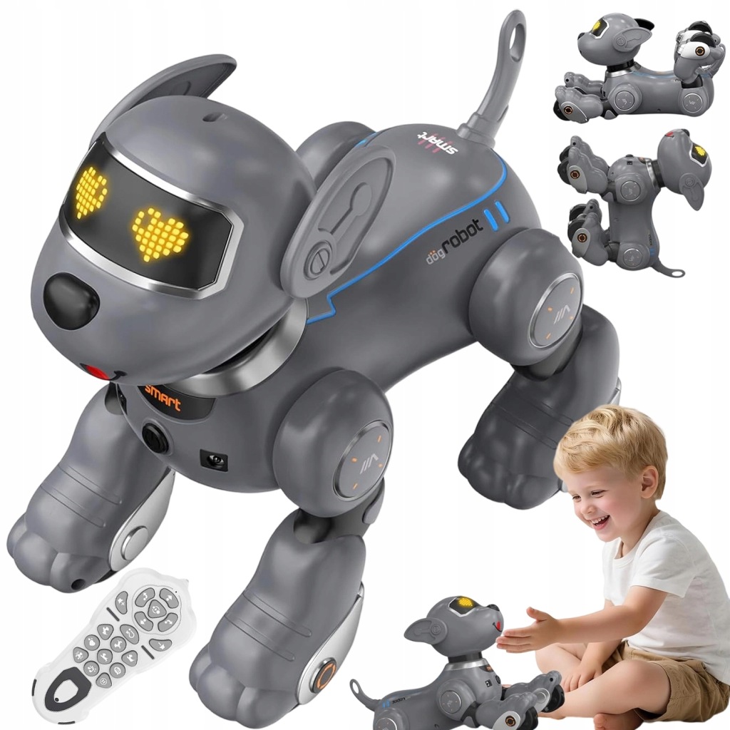 Elektrický Robotický Pes Na Dálkové Ovládání – Interaktivní S Dálkovým Ovládáním Pro Děti